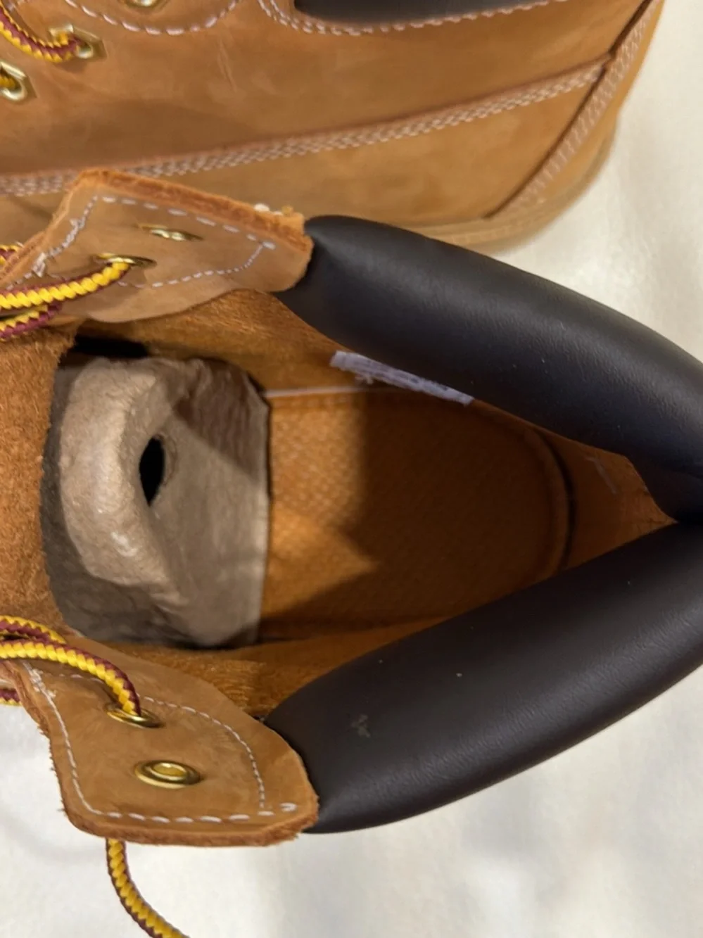 NWOT Timberland Wheat Nubuck Kids 6